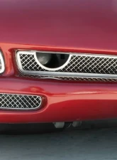 American Car Craft Grille Laser Mesh Fog Light  2pc Chevrolet Corvette 1997-2004                                     - ACC-032024 - Image 3